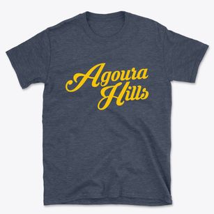 Agoura Hills California Vintage Team Basic T-Shirt