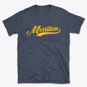 Merrillan Wisconsin Vintage Team Basic T-Shirt