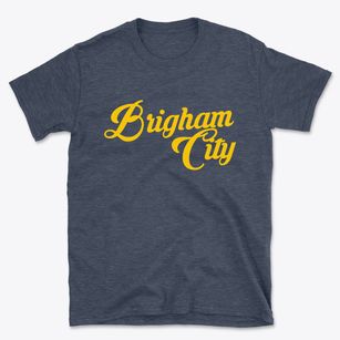Brigham City Utah Vintage Team Basic T-Shirt