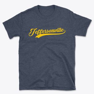 Jeffersonville New York Vintage Team Basic T-Shirt