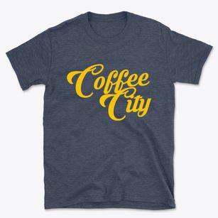Coffee City Texas Vintage Team Basic T-Shirt