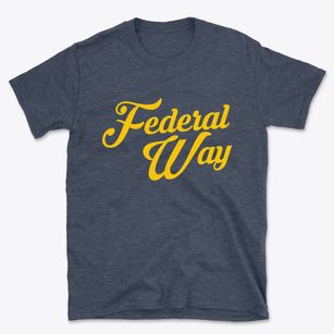 Federal Way Washington Vintage Team Basic T-Shirt