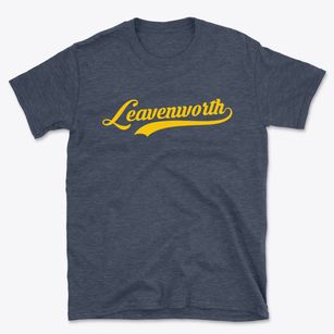 Leavenworth Indiana Vintage Team Basic T-Shirt