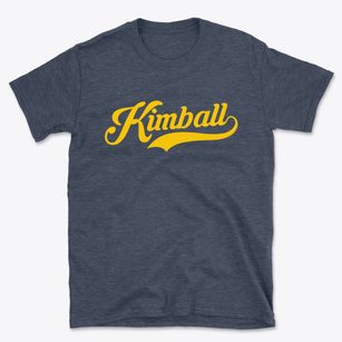 Kimball West Virginia Vintage Team Basic T-Shirt