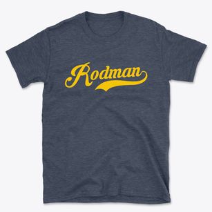 Rodman Iowa Vintage Team Basic T-Shirt