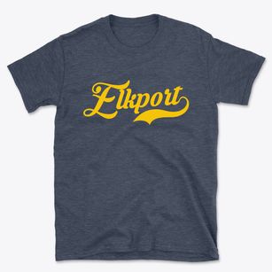 Elkport Iowa Vintage Team Basic T-Shirt