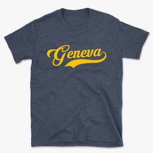 Geneva New York Vintage Team Basic T-Shirt