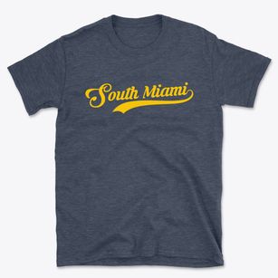 South Miami Florida Vintage Team Basic T-Shirt