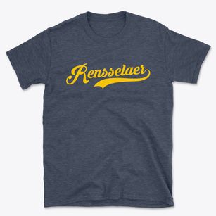 Rensselaer New York Vintage Team Basic T-Shirt