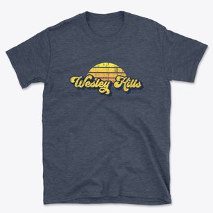 Wesley Hills New York Sublime Sunset Basic T-Shirt