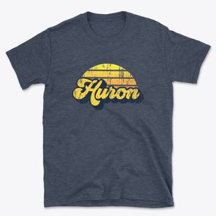 Huron New York Sublime Sunset Basic T-Shirt