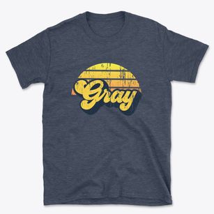 Gray Tennessee Sublime Sunset Basic T-Shirt