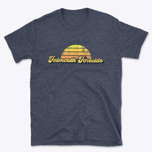 Falmouth Foreside Maine Sublime Sunset Basic T-Shirt