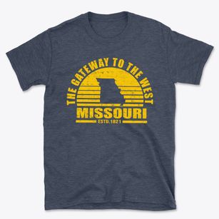  Missouri Sunset Basic T-Shirt