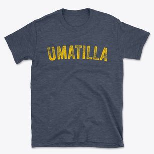 Umatilla Oregon Timeless Retro Basic T-Shirt