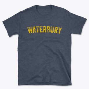 Waterbury Vermont Timeless Retro Basic T-Shirt