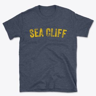 Sea Cliff New York Timeless Retro Basic T-Shirt