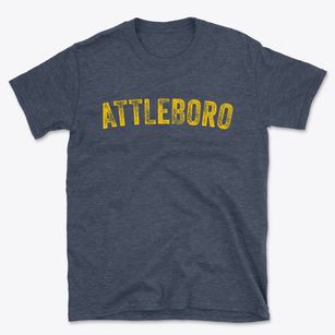 Attleboro Massachusetts Timeless Retro Basic T-Shirt