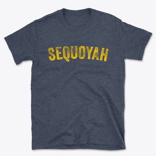 Sequoyah Oklahoma Timeless Retro Basic T-Shirt