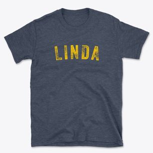 Linda California Timeless Retro Basic T-Shirt