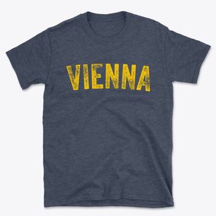 Vienna Maryland Timeless Retro Basic T-Shirt