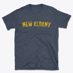 New Albany Mississippi Timeless Retro Basic T-Shirt