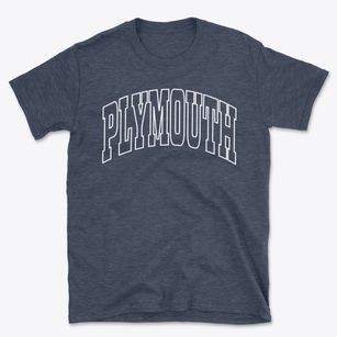 Plymouth New Hampshire Trendy Block Basic T-Shirt