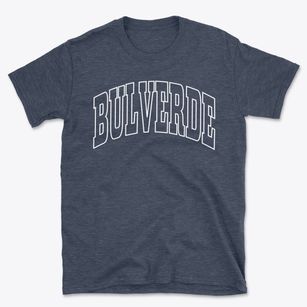 Bulverde Texas Trendy Block Basic T-Shirt