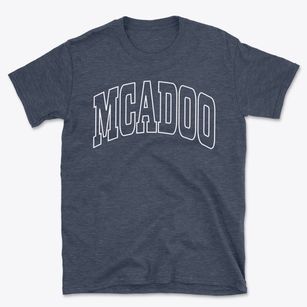 Mcadoo Pennsylvania Trendy Block Basic T-Shirt