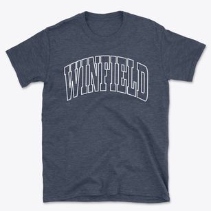 Winfield New York Trendy Block Basic T-Shirt
