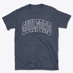 Guilford Maine Trendy Block Basic T-Shirt