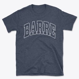 Barre Wisconsin Trendy Block Basic T-Shirt