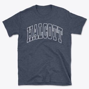 Halcott New York Trendy Block Basic T-Shirt