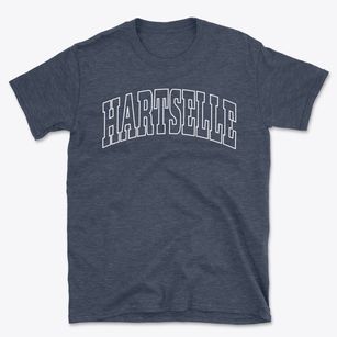 Hartselle Alabama Trendy Block Basic T-Shirt