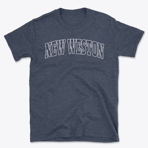 New Weston Ohio Trendy Block Basic T-Shirt