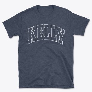 Kelly Wyoming Trendy Block Basic T-Shirt