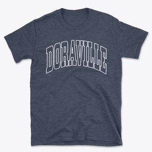 Doraville Georgia Trendy Block Basic T-Shirt