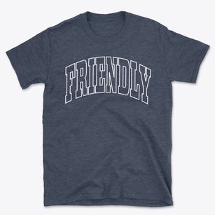 Friendly Maryland Trendy Block Basic T-Shirt