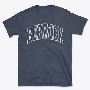 Berwick Maine Trendy Block Basic T-Shirt