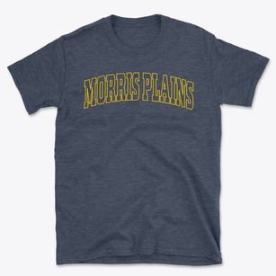 Morris Plains New Jersey Trendy Block Basic T-Shirt
