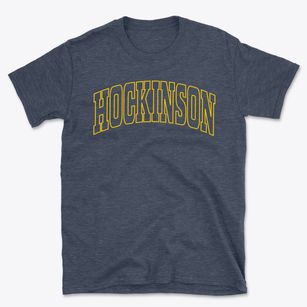 Hockinson Washington Trendy Block Basic T-Shirt