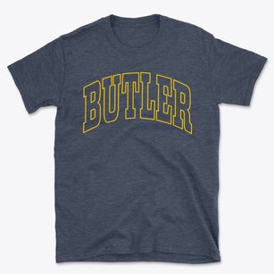 Butler Missouri Trendy Block Basic T-Shirt