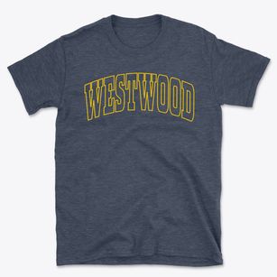 Westwood Kansas Trendy Block Basic T-Shirt