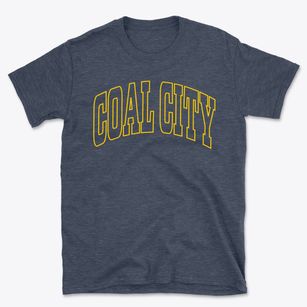 Coal City West Virginia Trendy Block Basic T-Shirt