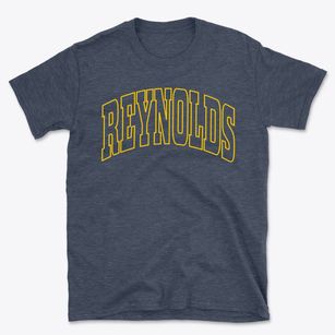 Reynolds Georgia Trendy Block Basic T-Shirt