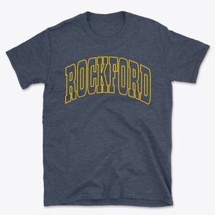 Rockford Tennessee Trendy Block Basic T-Shirt