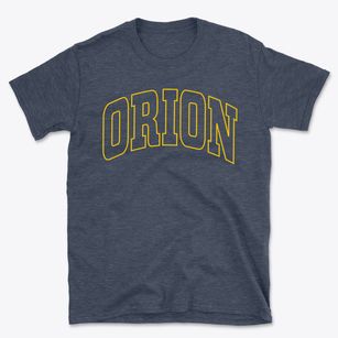 Orion Wisconsin Trendy Block Basic T-Shirt