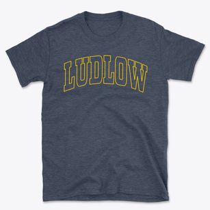 Ludlow Maine Trendy Block Basic T-Shirt