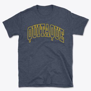 Quitaque Texas Trendy Block Basic T-Shirt