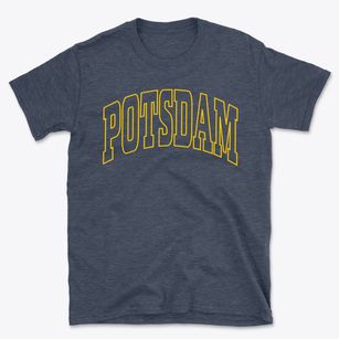 Potsdam Ohio Trendy Block Basic T-Shirt